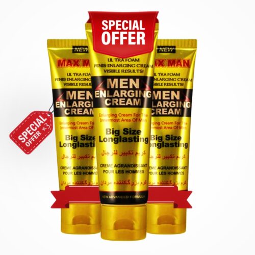 Maxman Yellow Delay Cream for men – Bundle