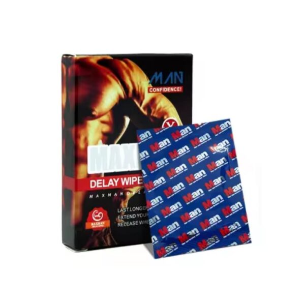 Max man Delay Wipes for Men - Image 3