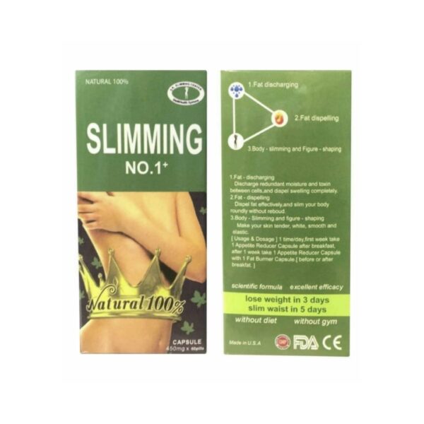 Slimming No.1+ Natural Weight Loss 60 capsule - Image 2