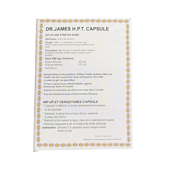 Dr James H.P.T Capsule - Image 2